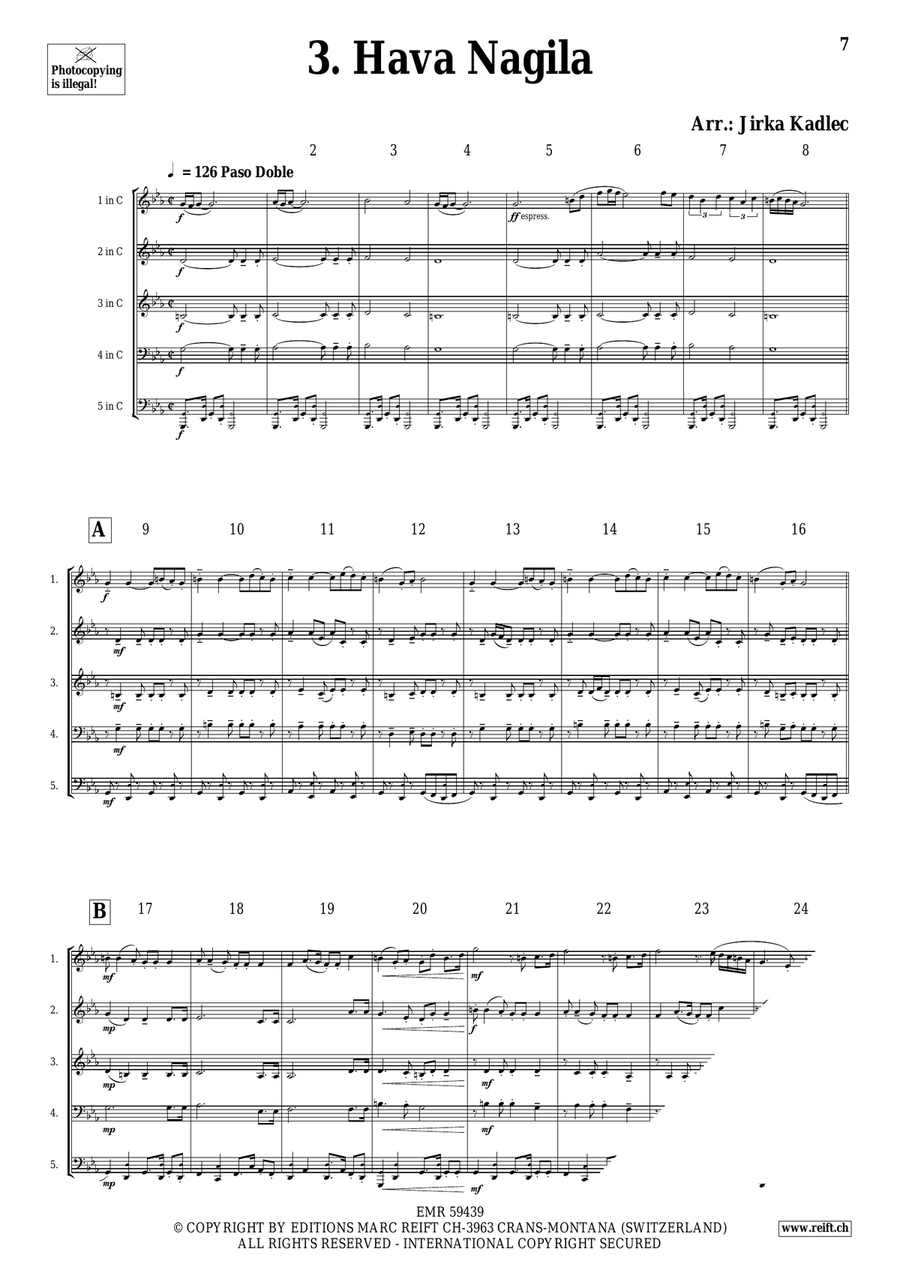 Brass Quintet Collection Volume 10 Brass Quintet scores gallery preview page 5