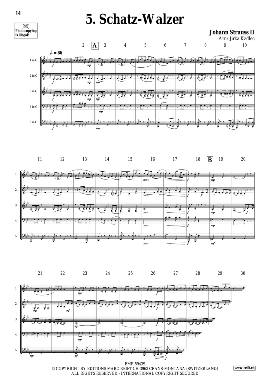 Brass Quintet Collection Volume 10 Brass Quintet scores gallery preview page 8