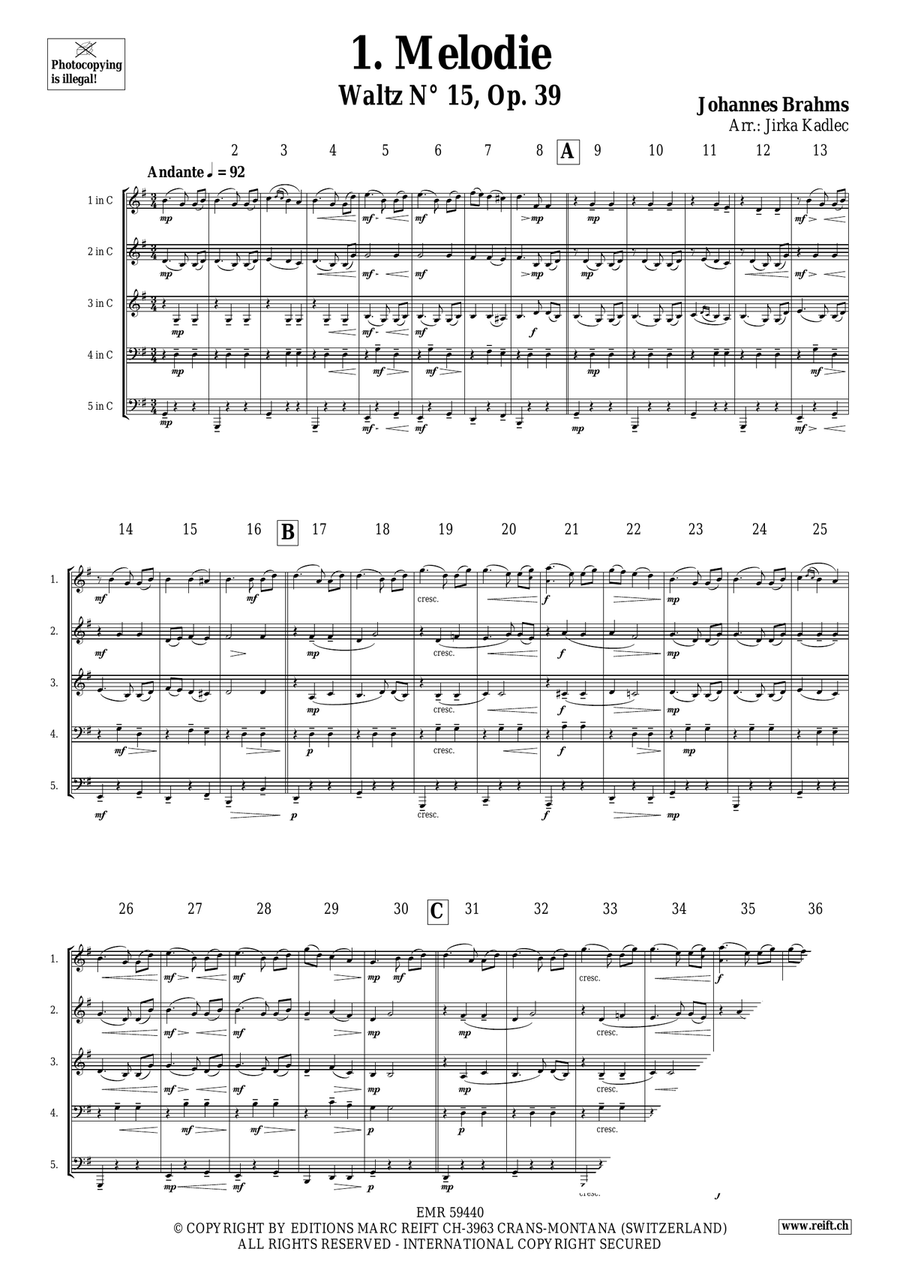 Woodwind Quintet Collection Volume 10 Woodwind Quintet scores gallery preview page 3