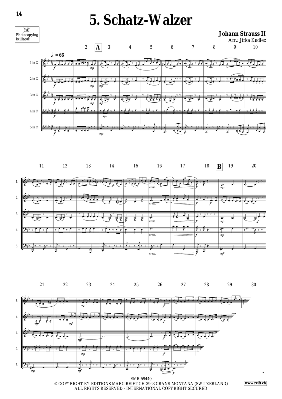 Woodwind Quintet Collection Volume 10 Woodwind Quintet scores gallery preview page 8
