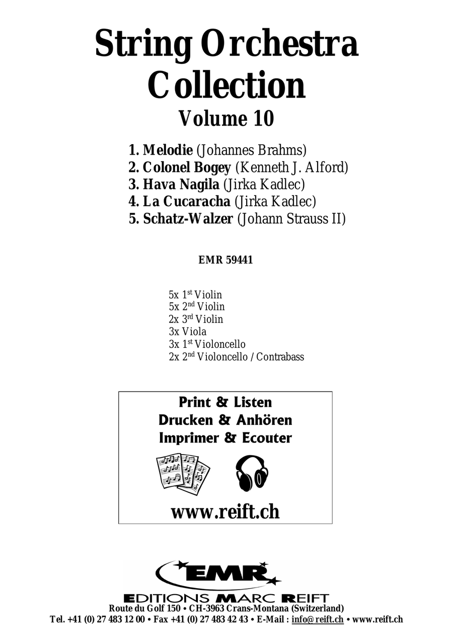 String Orchestra Collection Volume 10 String Orchestra scores gallery preview page 2
