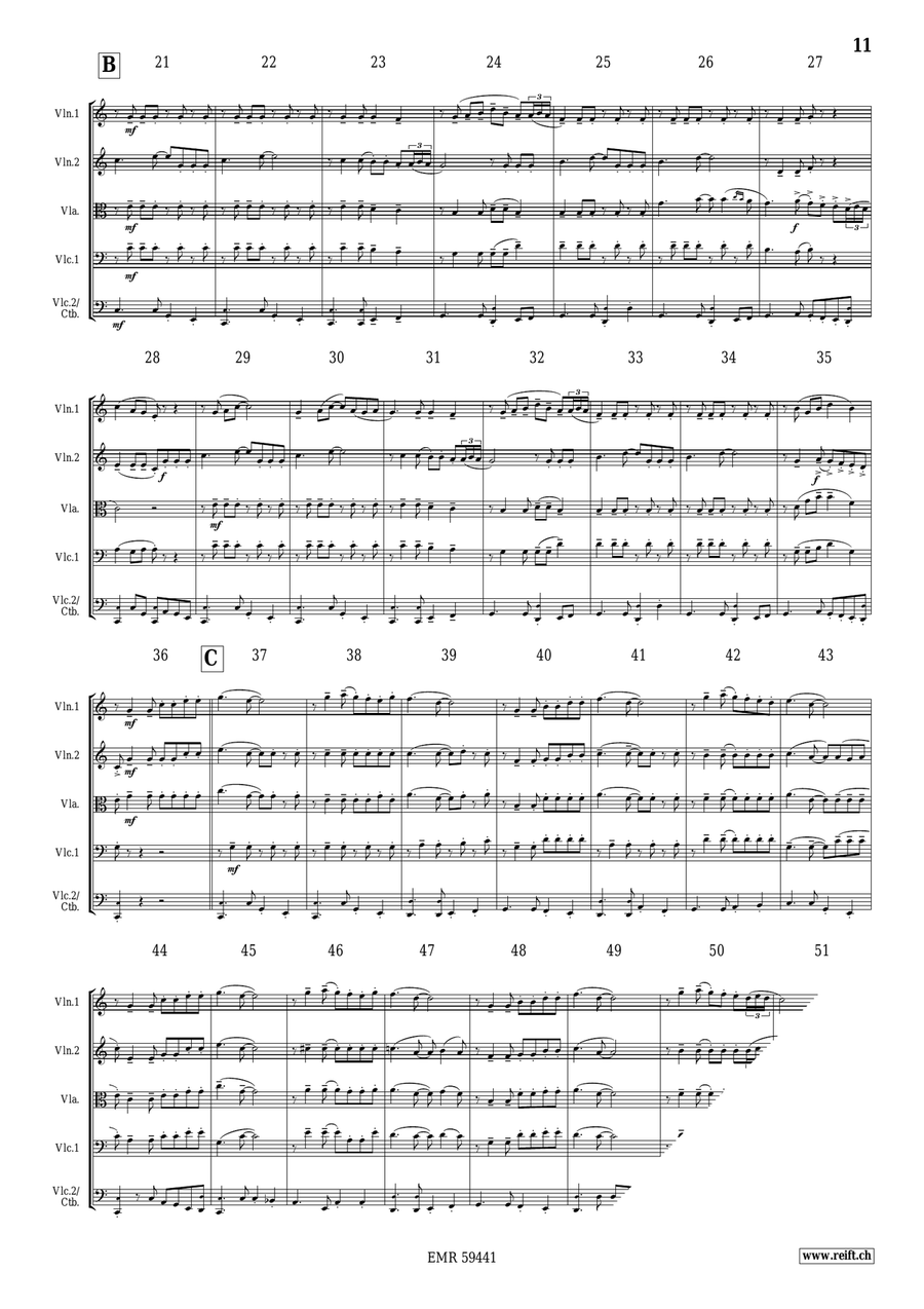 String Orchestra Collection Volume 10 String Orchestra scores gallery preview page 7