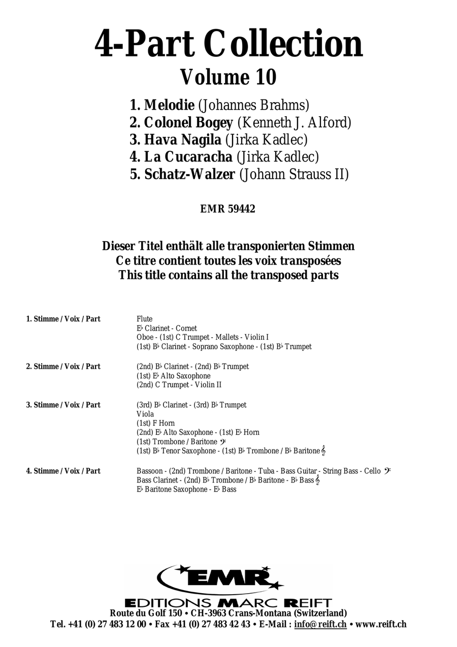 4-Part Collection Volume 10 Score scores gallery preview page 2