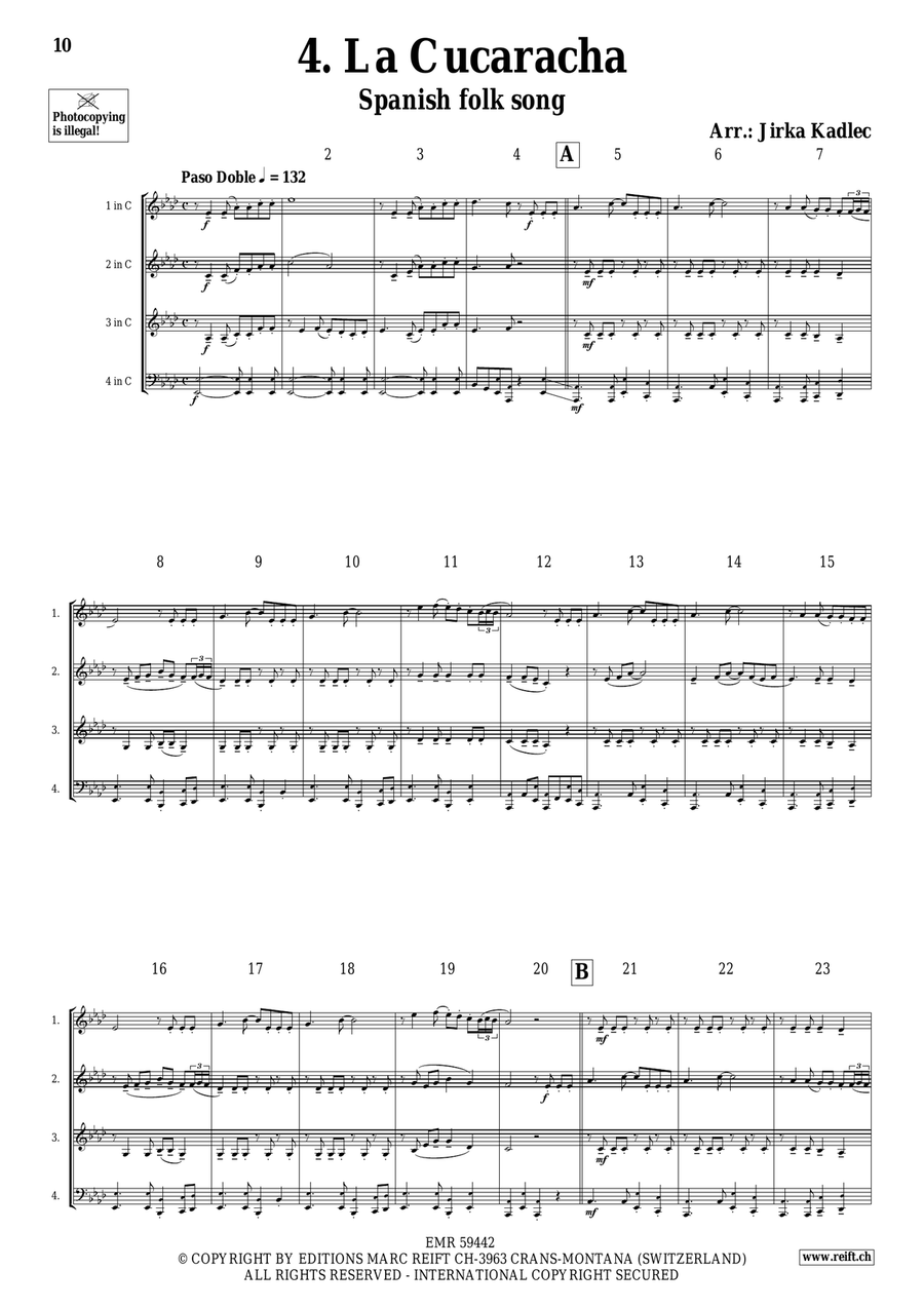 4-Part Collection Volume 10 Score scores gallery preview page 6