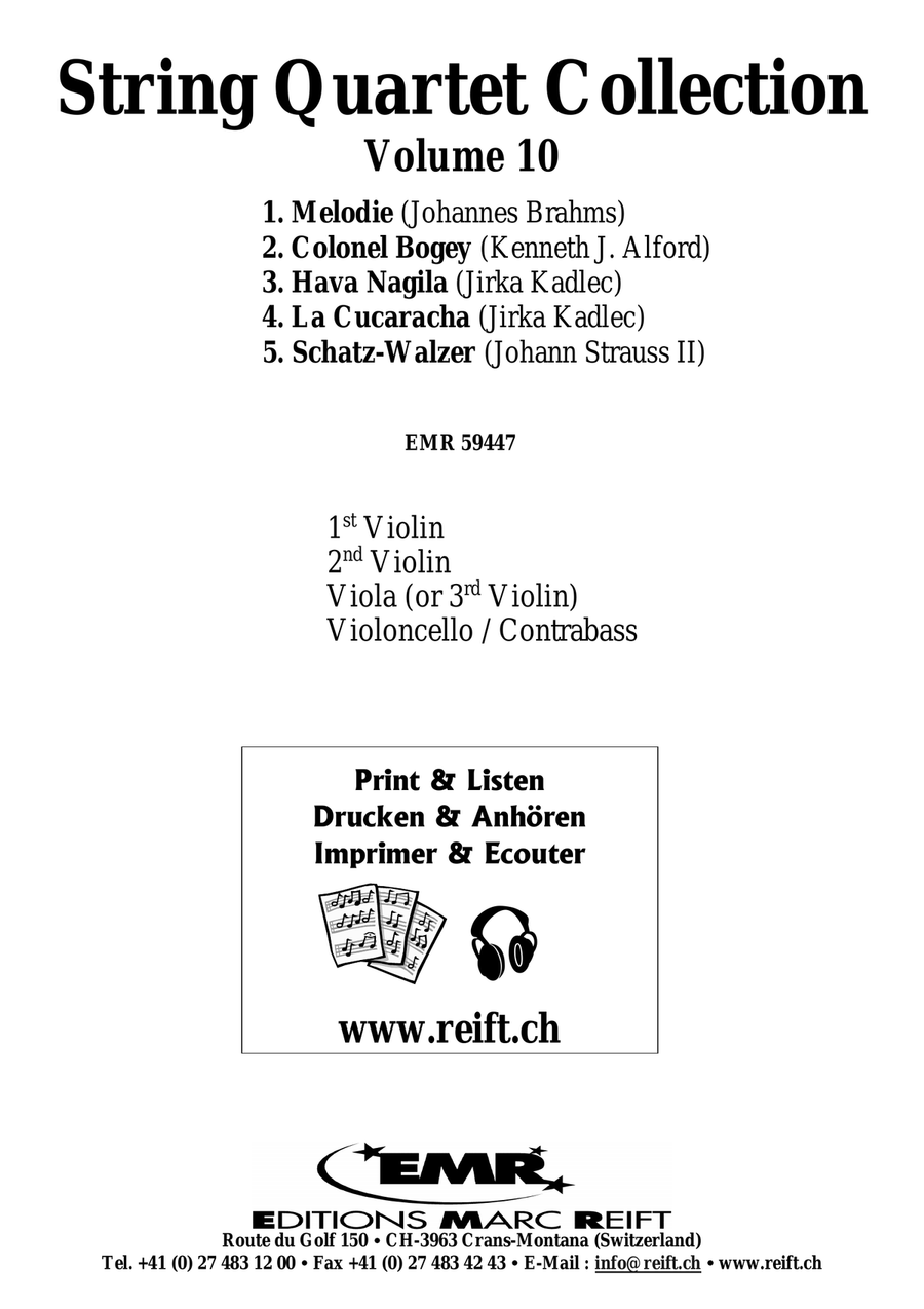 String Quartet Collection Volume 10 String Quartet scores gallery preview page 2
