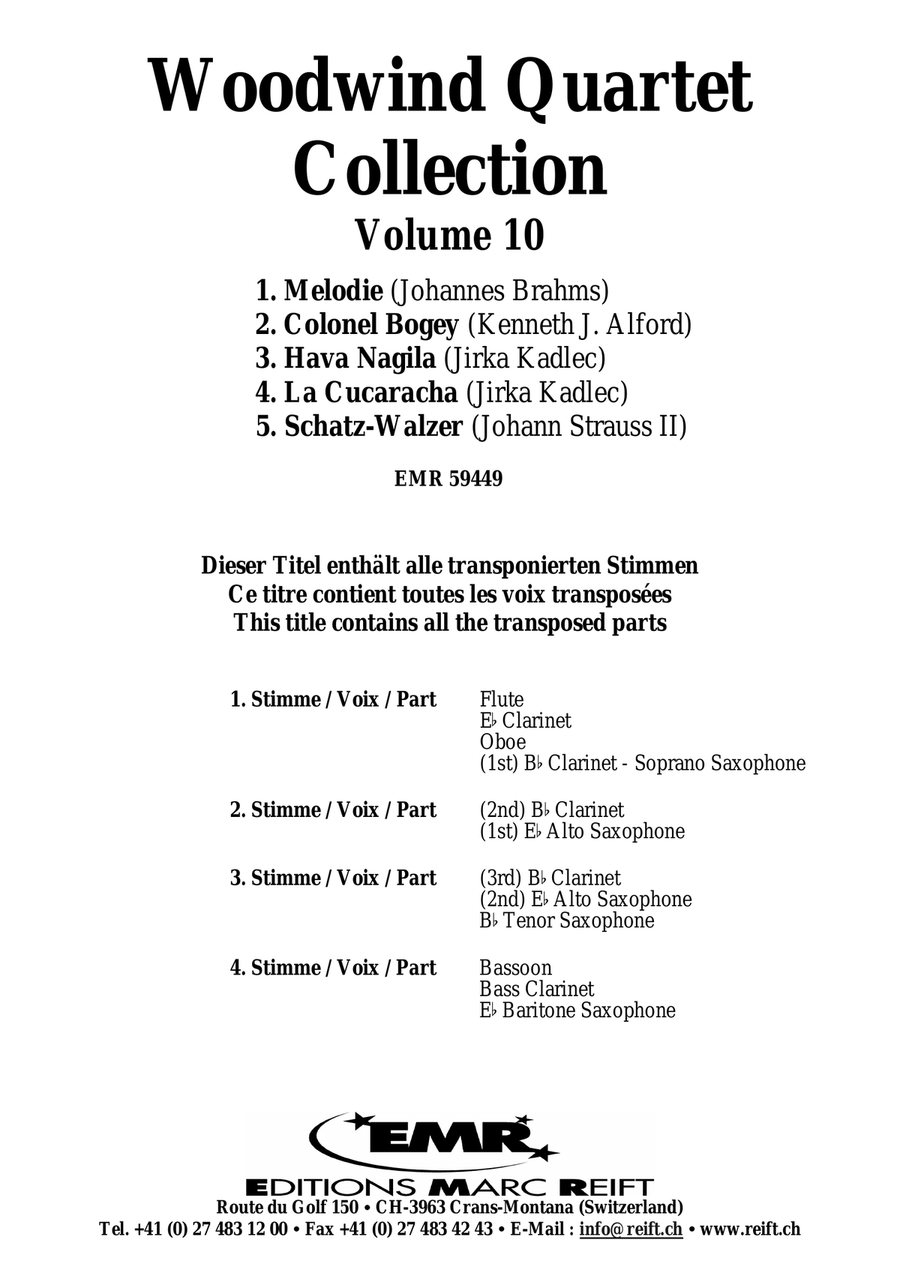 Woodwind Quartet Collection Volume 10 Woodwind Quartet scores gallery preview page 2