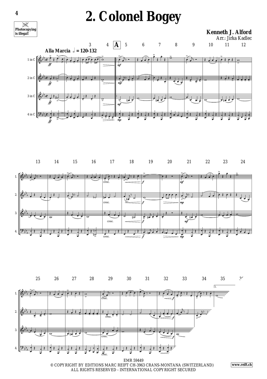 Woodwind Quartet Collection Volume 10 Woodwind Quartet scores gallery preview page 4