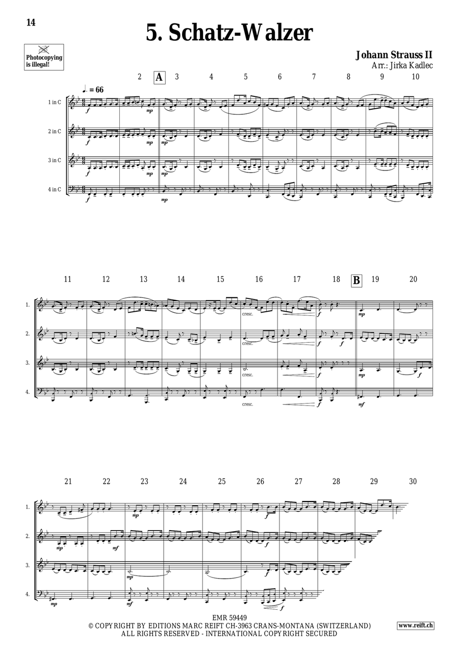 Woodwind Quartet Collection Volume 10 Woodwind Quartet scores gallery preview page 8
