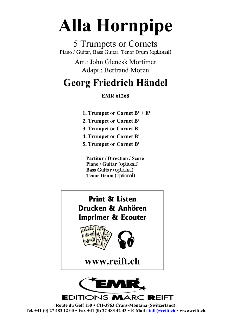 Alla Hornpipe Alla Hornpipe Cornet scores gallery preview page 2