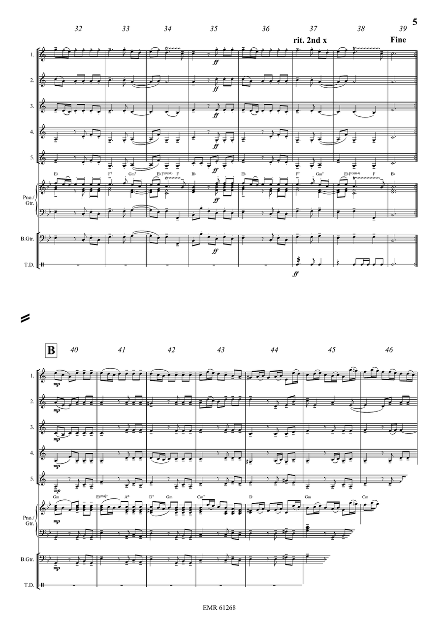 Alla Hornpipe Alla Hornpipe Cornet scores gallery preview page 5