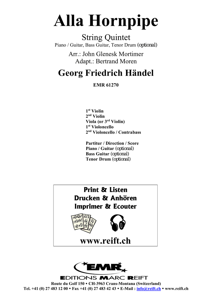 Alla Hornpipe Alla Hornpipe Score scores gallery preview page 2
