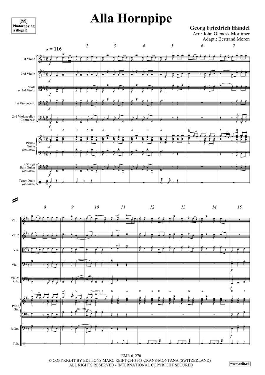 Alla Hornpipe Alla Hornpipe Score scores gallery preview page 3