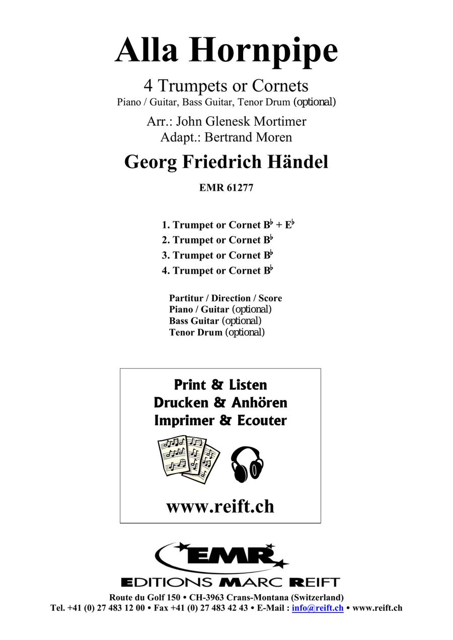 Alla Hornpipe Alla Hornpipe Cornet scores gallery preview page 2