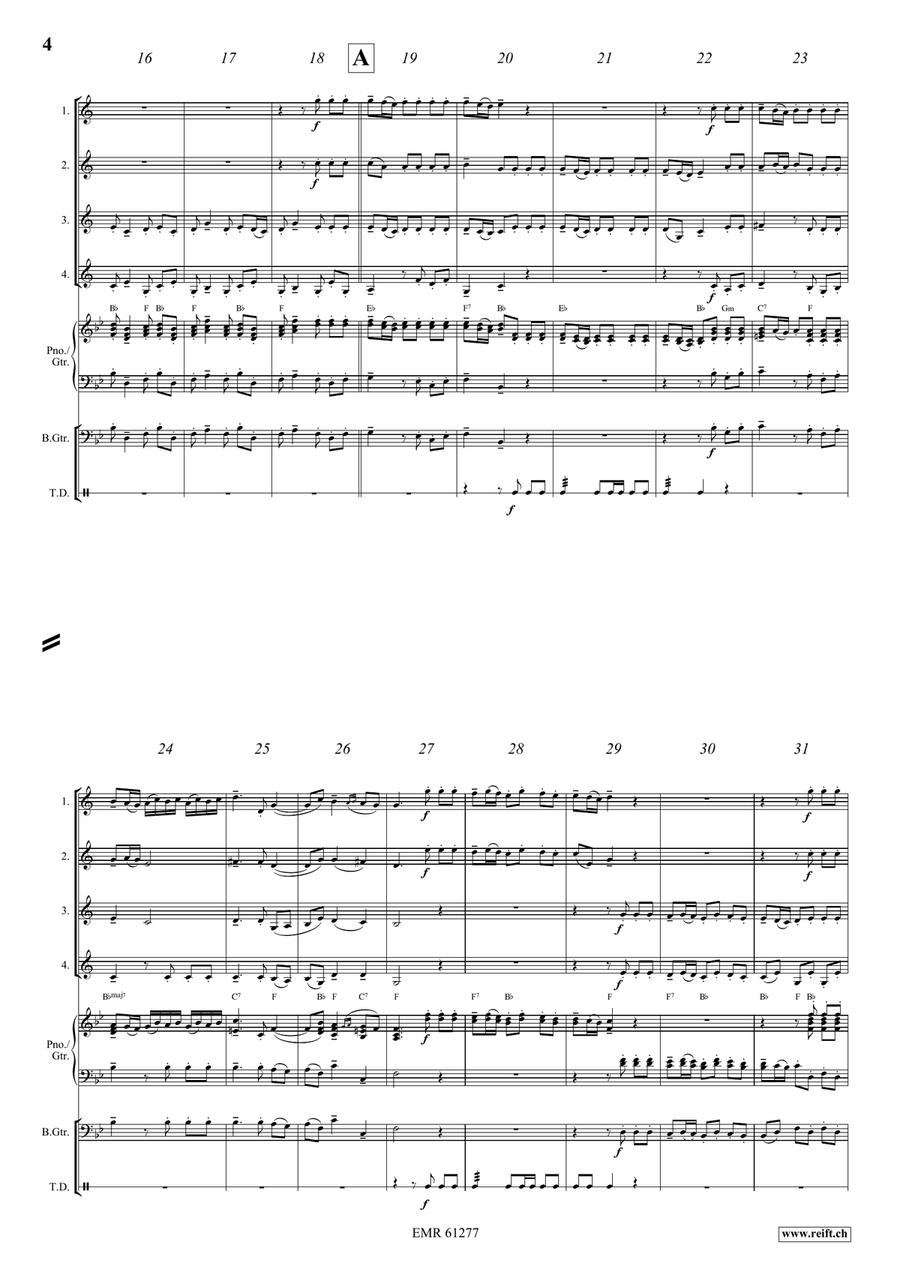 Alla Hornpipe Alla Hornpipe Cornet scores gallery preview page 4