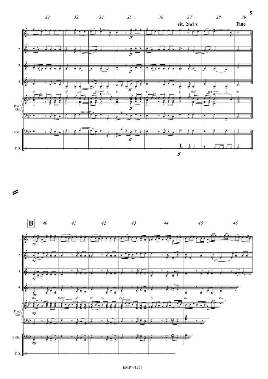 Alla Hornpipe Alla Hornpipe Cornet scores gallery preview page 5