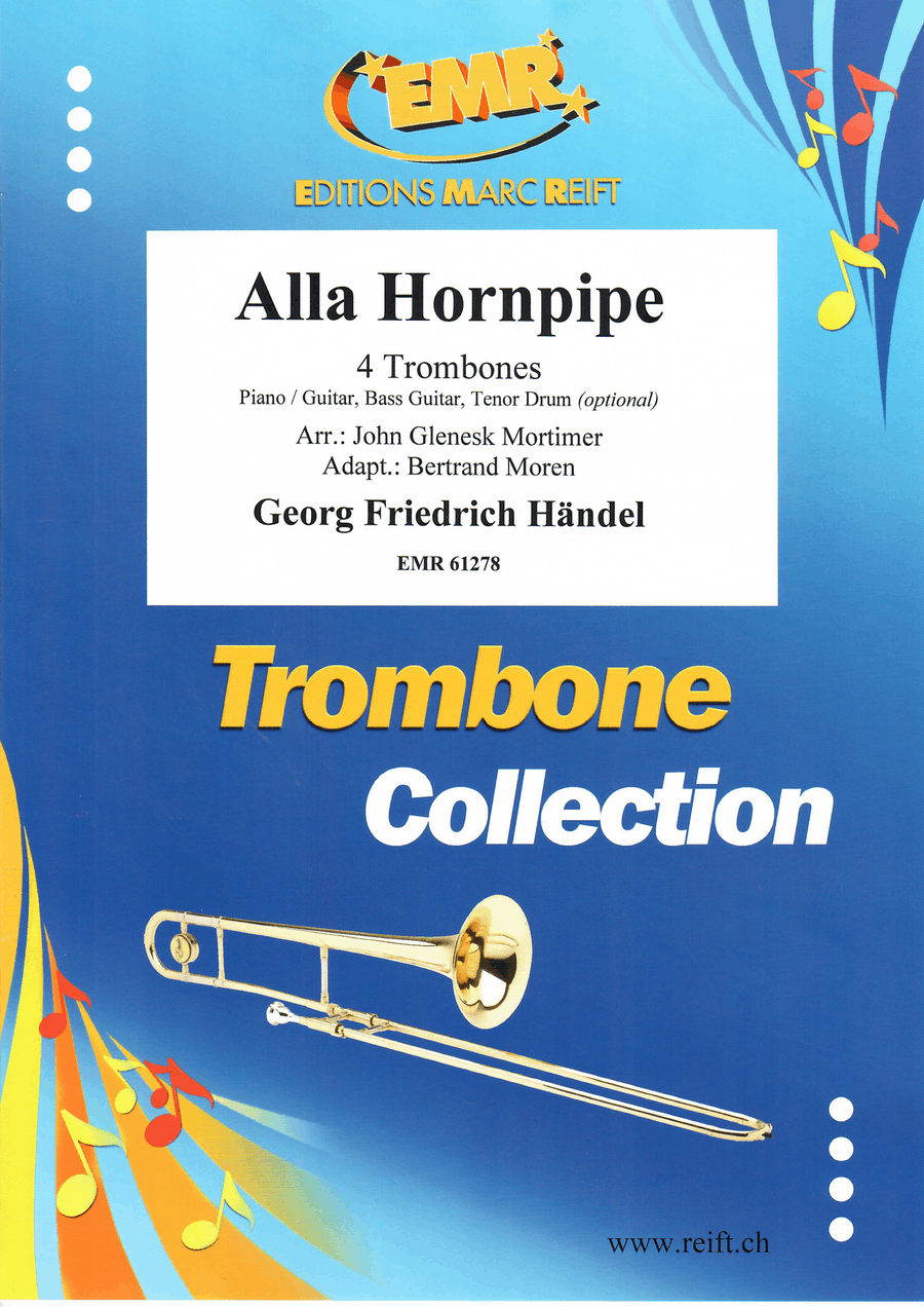 Alla Hornpipe Alla Hornpipe Trombone scores gallery preview page 1