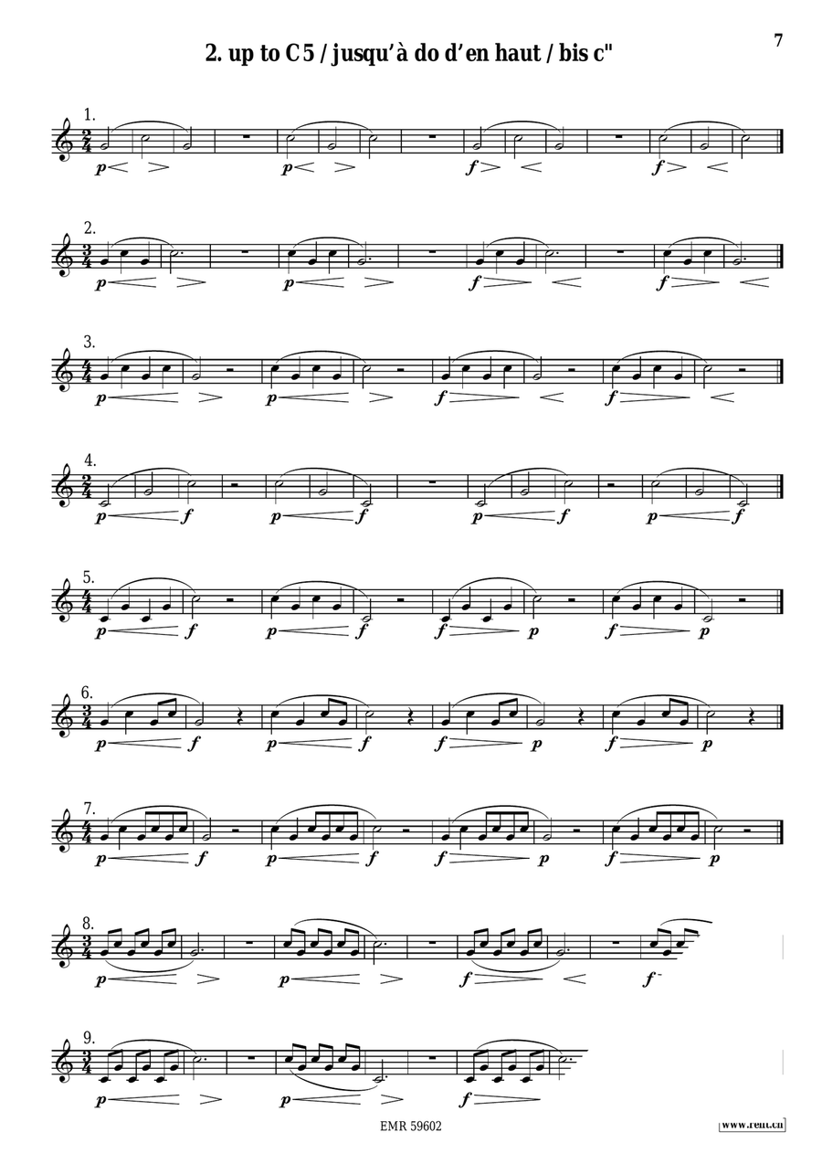 Flexibility by Bertrand Moren Cornet - Sheet Music page 8
