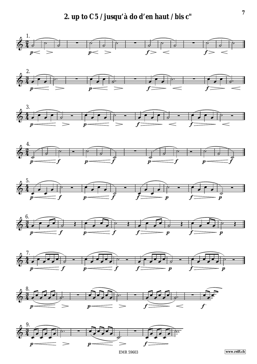 Flexibility by Bertrand Moren Cornet - Sheet Music page 8