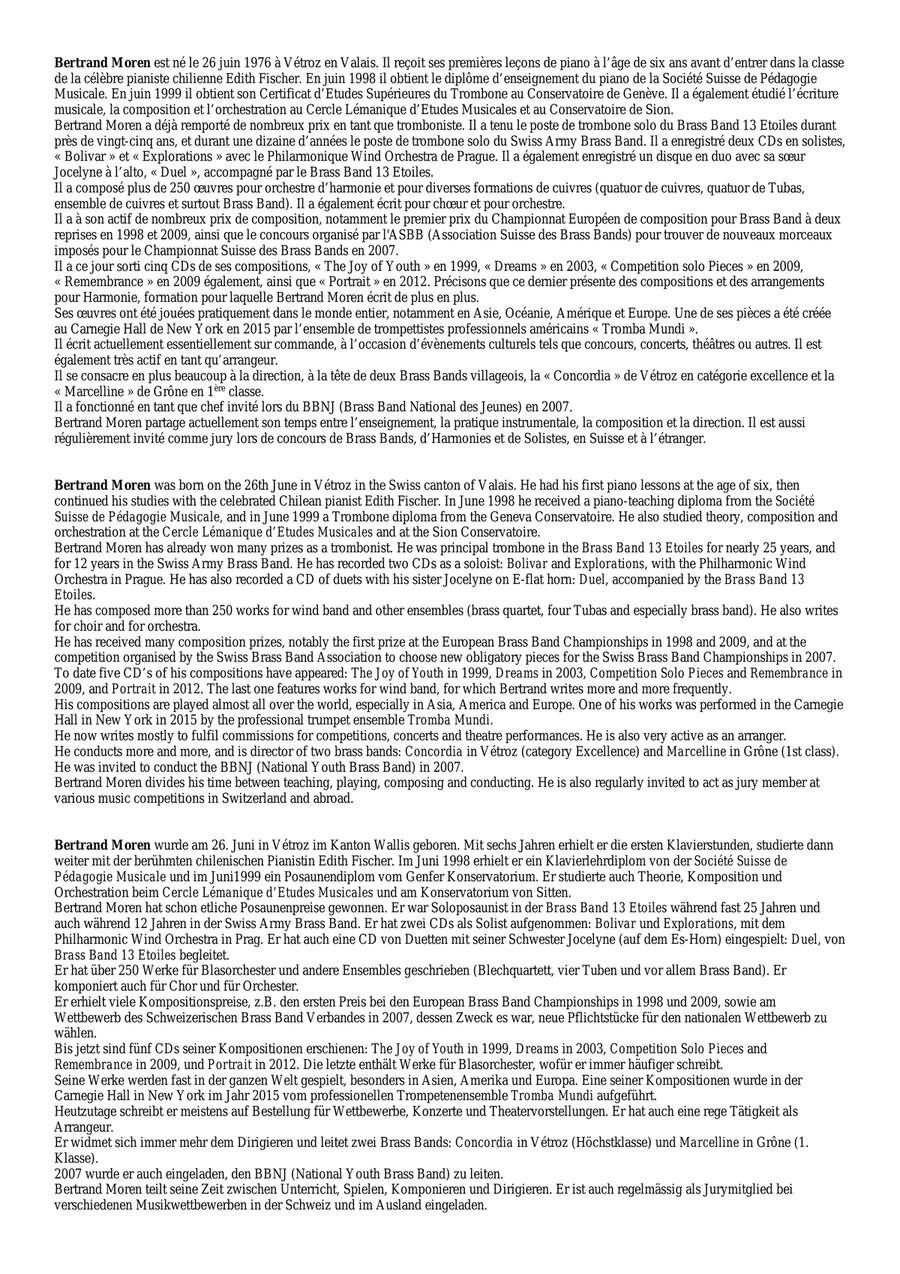 Flexibility by Bertrand Moren Trombone - Sheet Music page 6