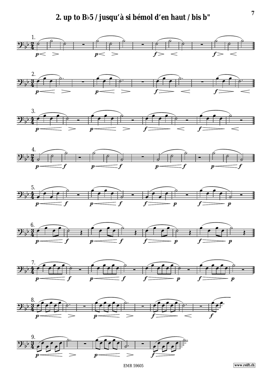 Flexibility by Bertrand Moren Trombone - Sheet Music page 8
