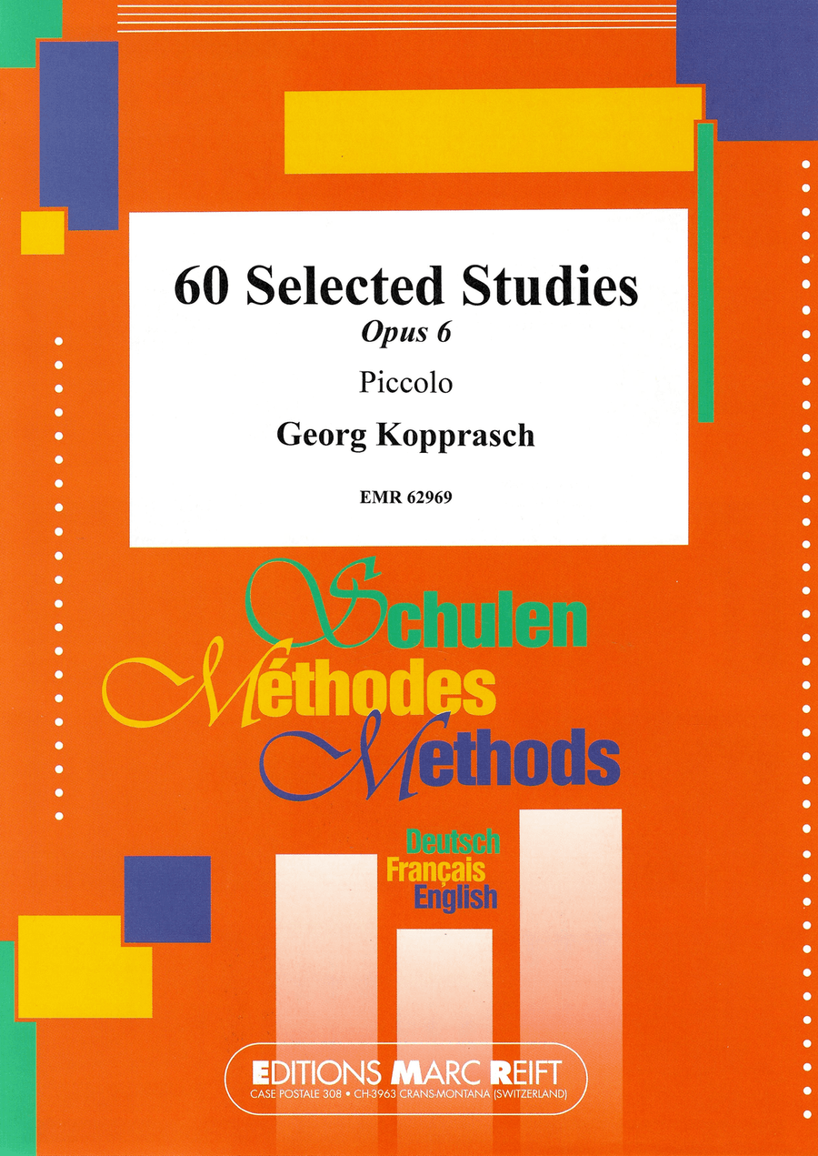 60 Selected Studies 60 Selected Studies Piccolo scores gallery preview page 1