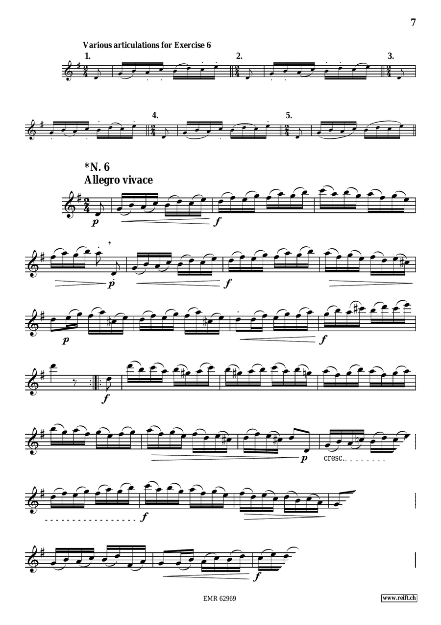 60 Selected Studies 60 Selected Studies Piccolo scores gallery preview page 7