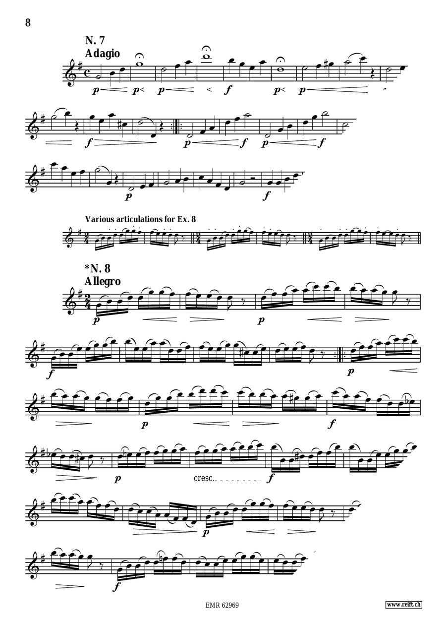 60 Selected Studies 60 Selected Studies Piccolo scores gallery preview page 8