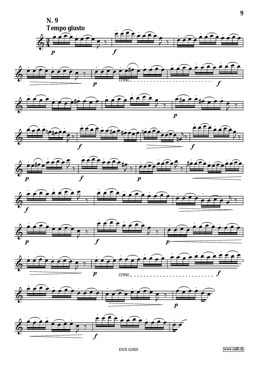 60 Selected Studies 60 Selected Studies Piccolo scores gallery preview page 9