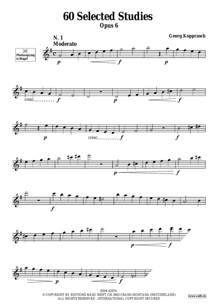 60 Selected Studies 60 Selected Studies Flute Solo scores gallery preview page 3