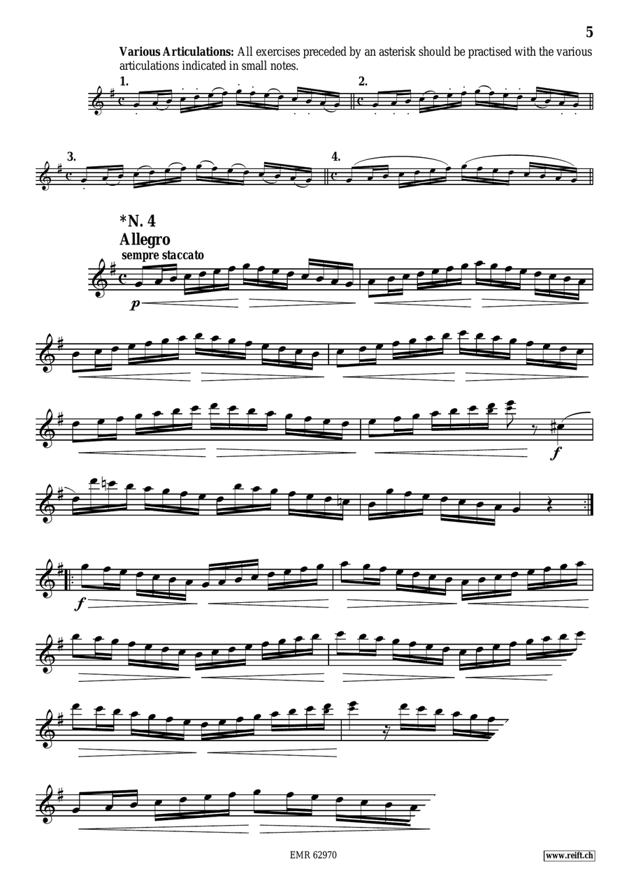 60 Selected Studies 60 Selected Studies Flute Solo scores gallery preview page 5