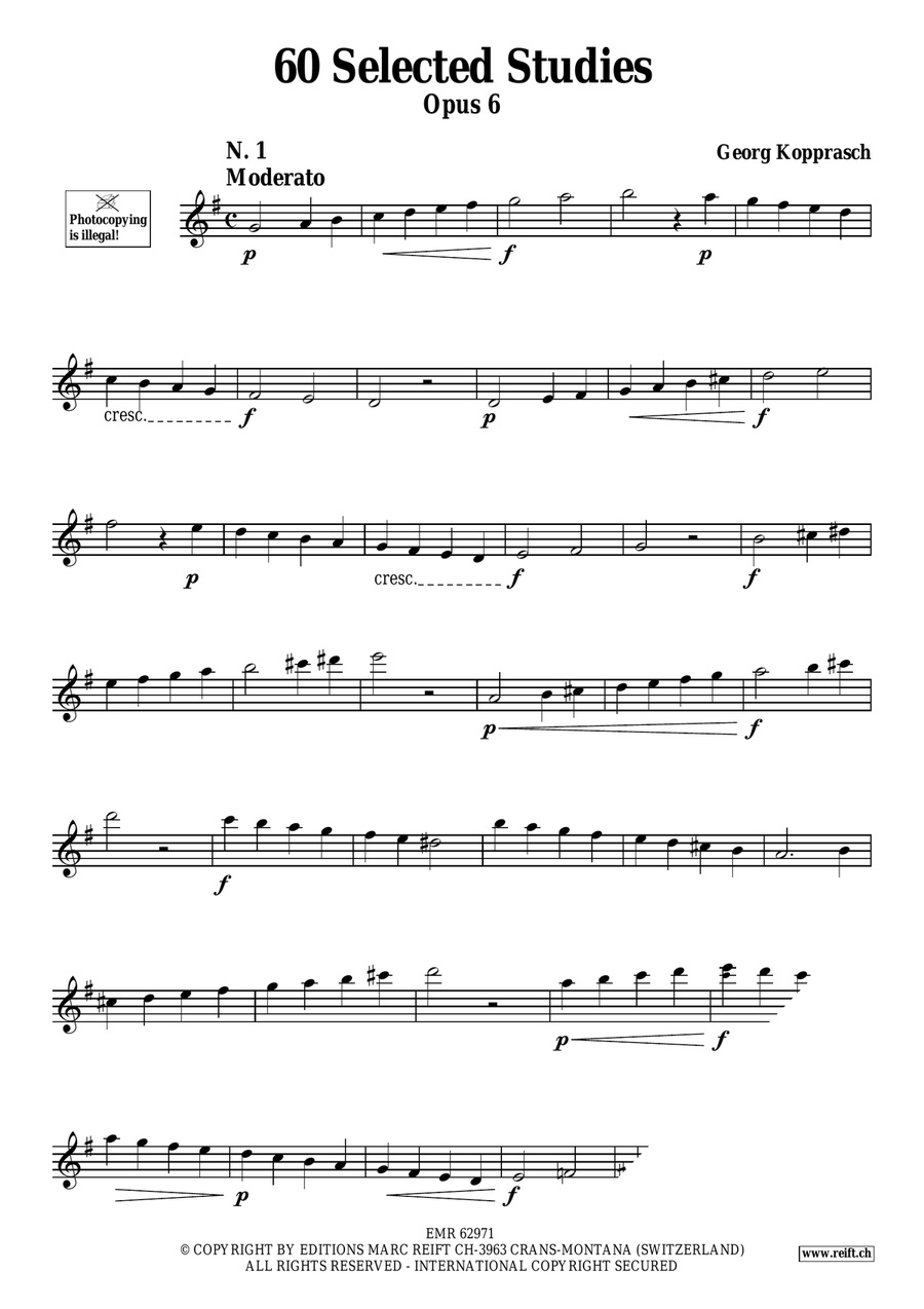 60 Selected Studies 60 Selected Studies Oboe Solo scores gallery preview page 3