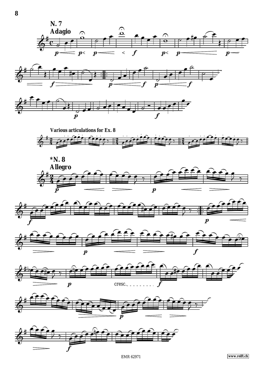 60 Selected Studies 60 Selected Studies Oboe Solo scores gallery preview page 8