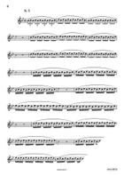 60 Selected Studies Bass Clarinet scores gallery preview page 6