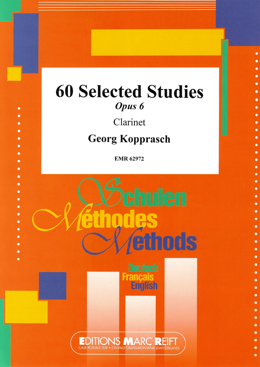 60 Selected Studies 60 Selected Studies Clarinet Solo scores gallery preview page 1