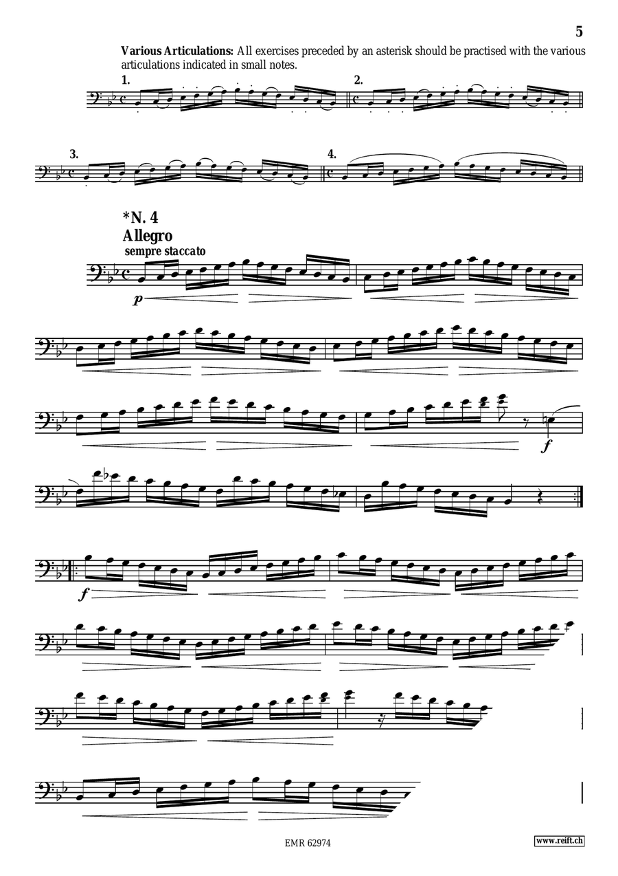 60 Selected Studies 60 Selected Studies Bassoon Solo scores gallery preview page 5
