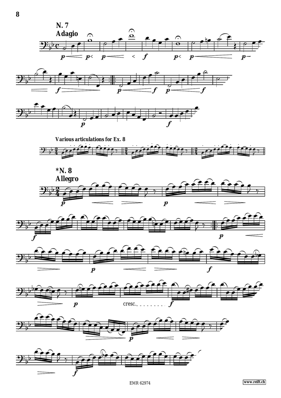 60 Selected Studies 60 Selected Studies Bassoon Solo scores gallery preview page 8
