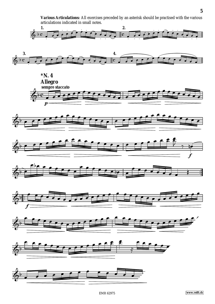 60 Selected Studies 60 Selected Studies Soprano Saxophone scores gallery preview page 5