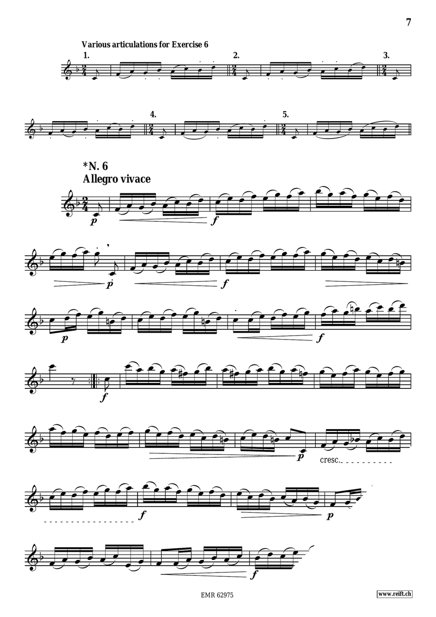 60 Selected Studies 60 Selected Studies Soprano Saxophone scores gallery preview page 7