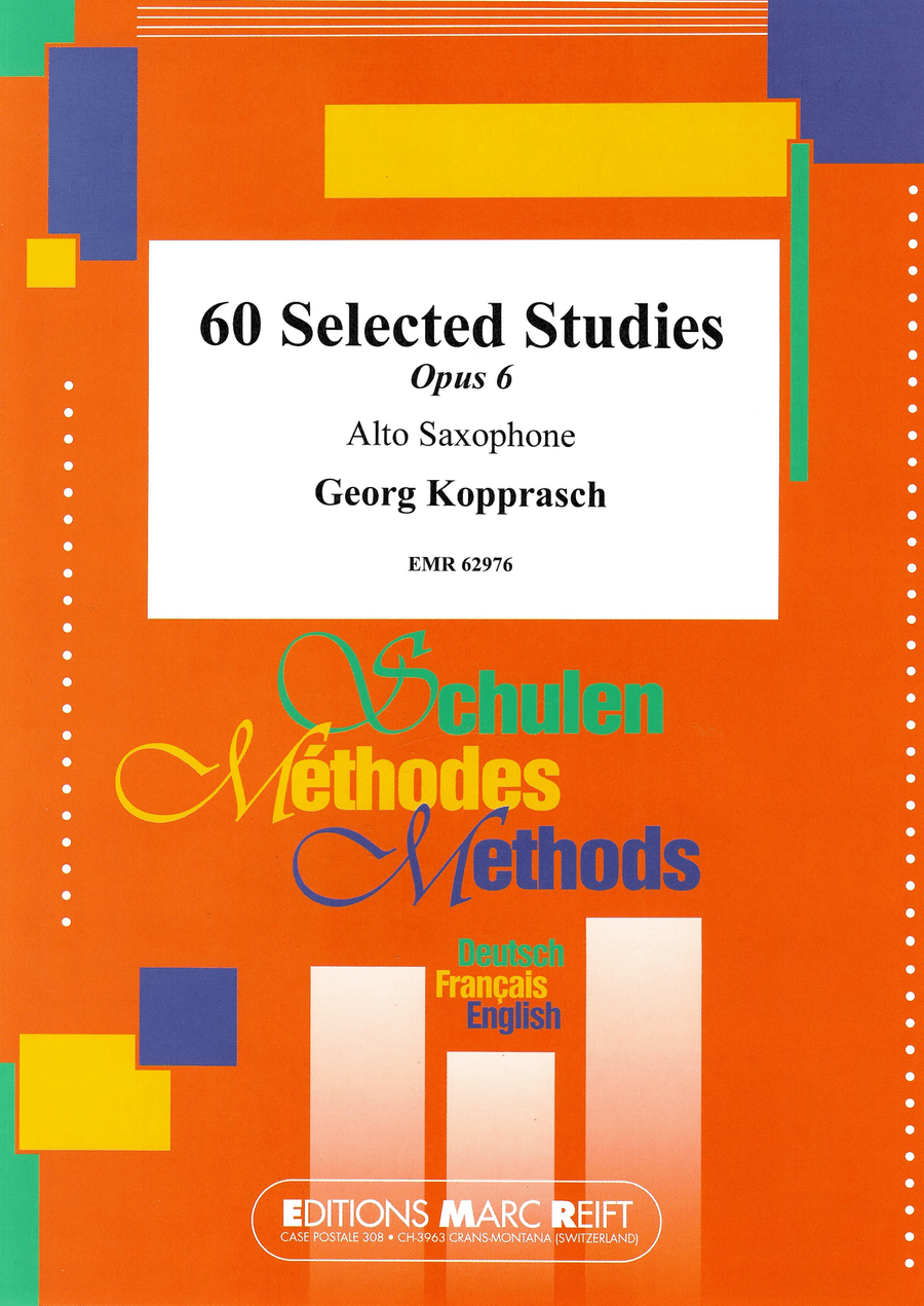 60 Selected Studies 60 Selected Studies Alto Saxophone scores gallery preview page 1