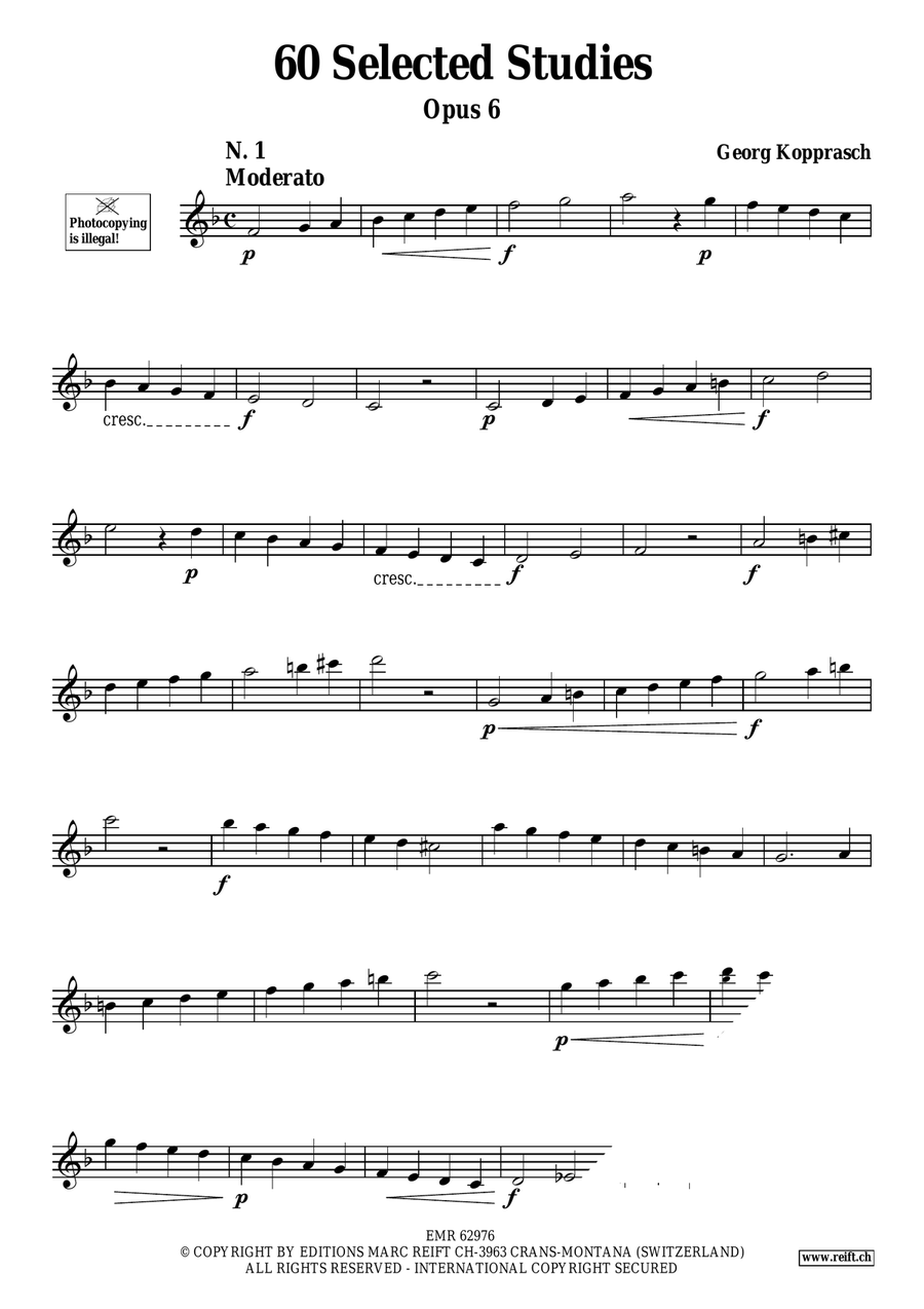 60 Selected Studies 60 Selected Studies Alto Saxophone scores gallery preview page 3