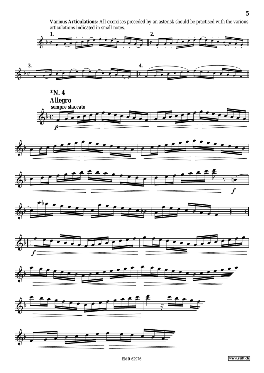 60 Selected Studies 60 Selected Studies Alto Saxophone scores gallery preview page 5