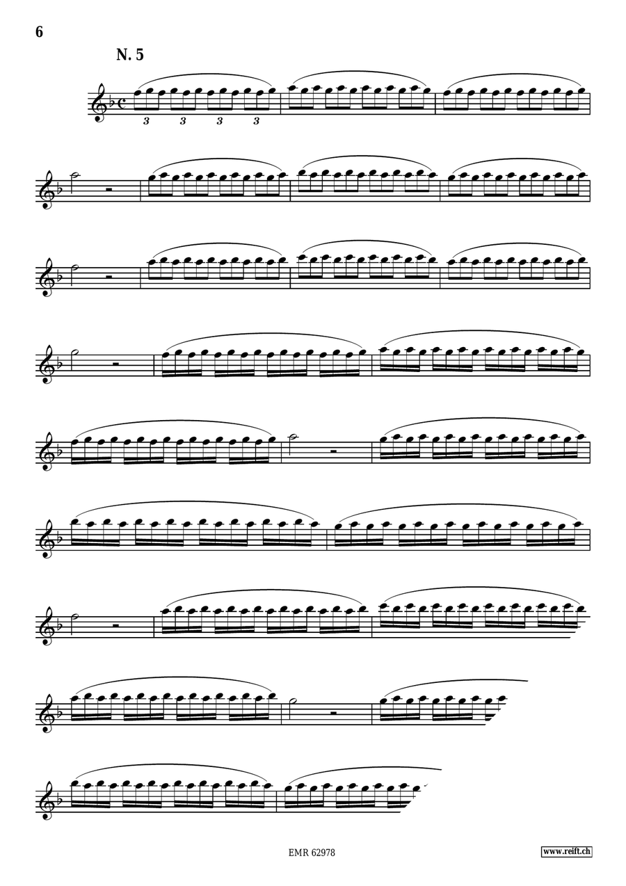 60 Selected Studies 60 Selected Studies Baritone Saxophone scores gallery preview page 6