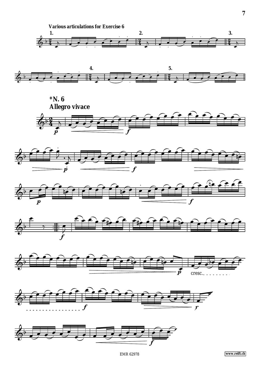 60 Selected Studies 60 Selected Studies Baritone Saxophone scores gallery preview page 7