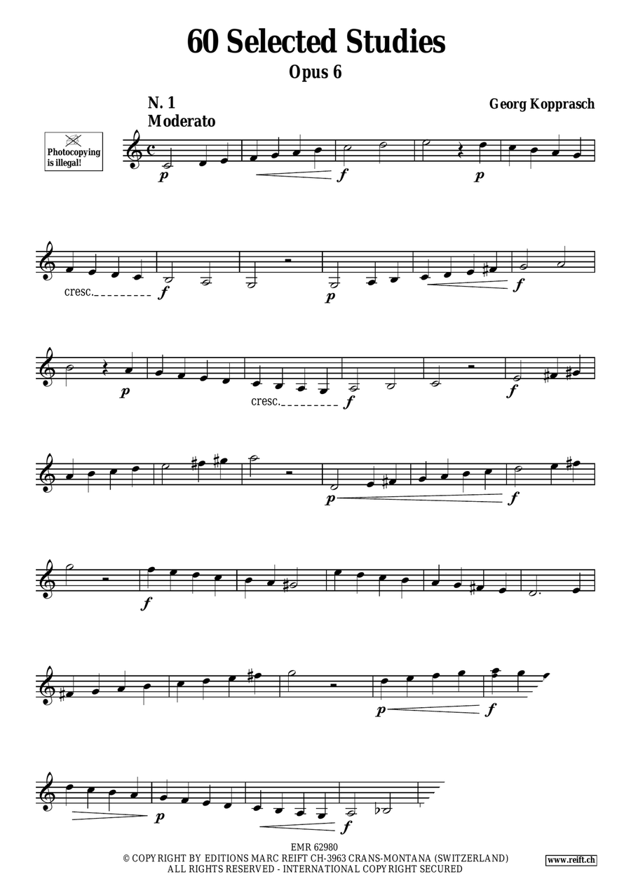 60 Selected Studies 60 Selected Studies Cornet scores gallery preview page 3