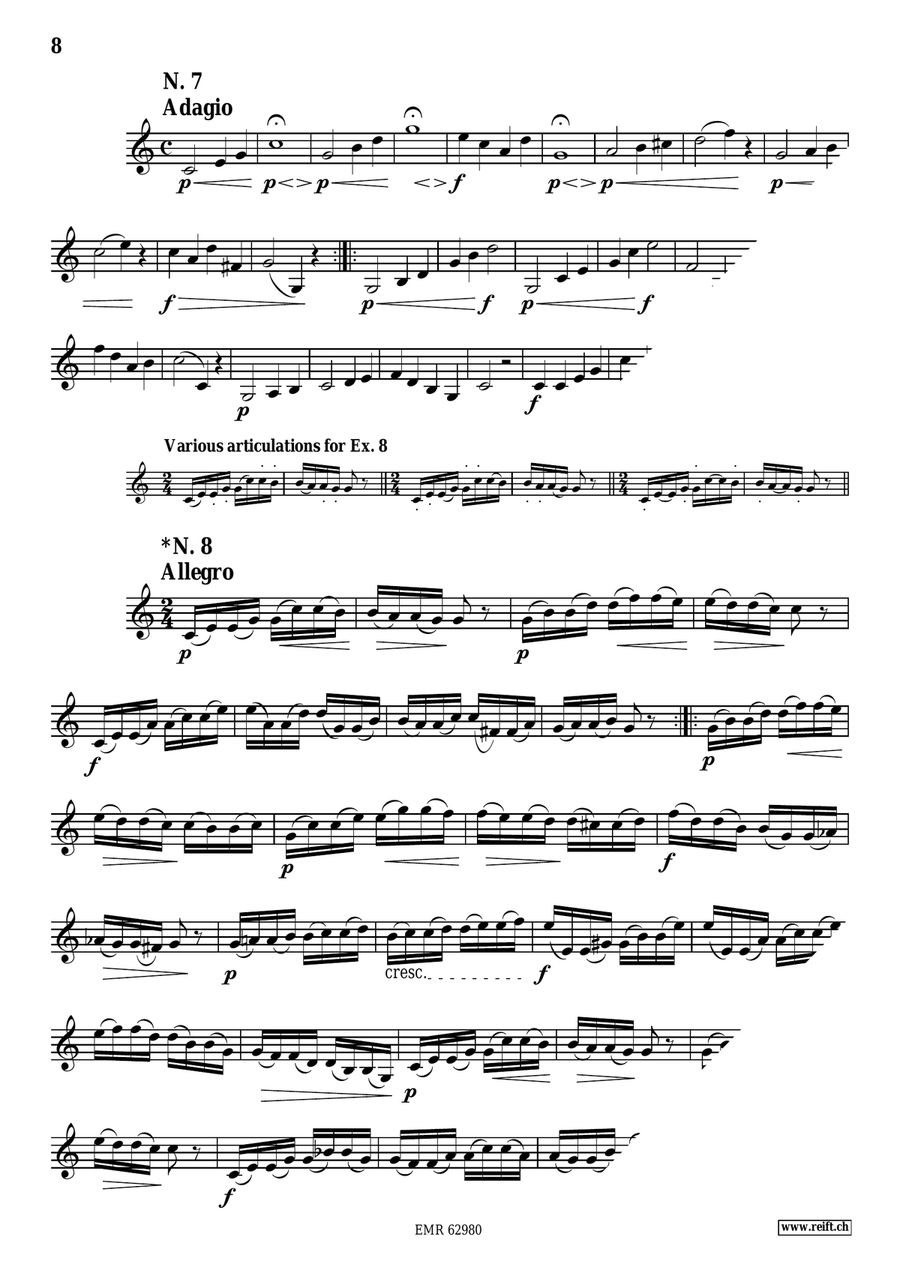 60 Selected Studies 60 Selected Studies Cornet scores gallery preview page 8