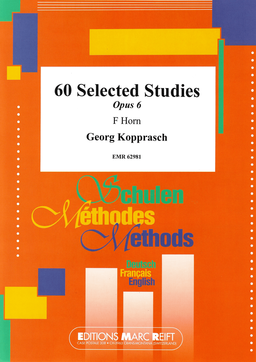 60 Selected Studies 60 Selected Studies Horn scores gallery preview page 1