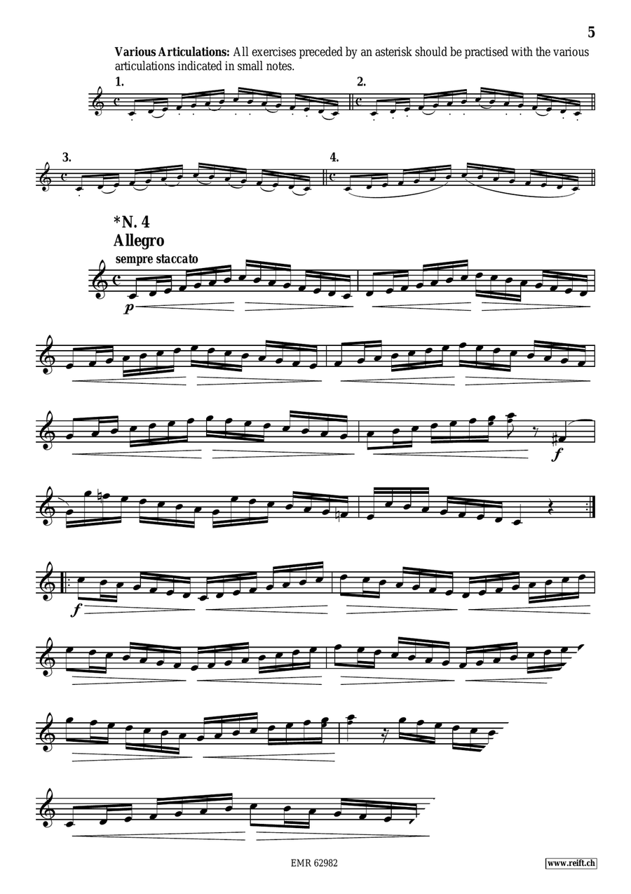 60 Selected Studies 60 Selected Studies Horn scores gallery preview page 5