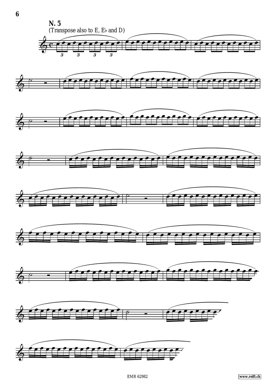 60 Selected Studies 60 Selected Studies Horn scores gallery preview page 6