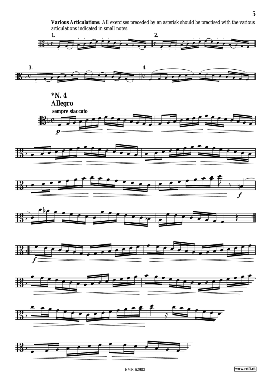 60 Selected Studies 60 Selected Studies Trombone scores gallery preview page 5