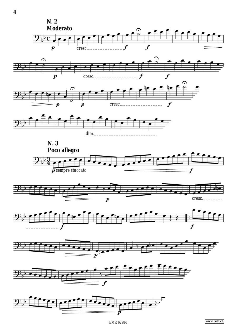 60 Selected Studies 60 Selected Studies Trombone scores gallery preview page 4